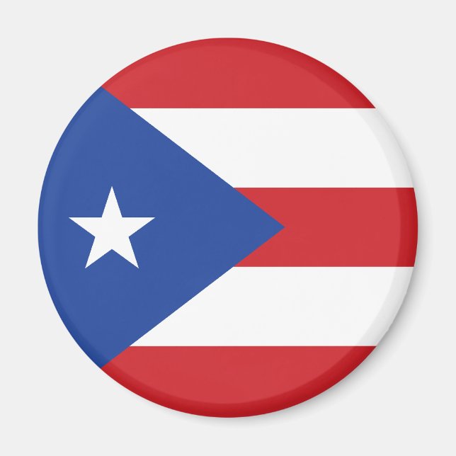 Puerto Rico Flag Magnet (Vorne)