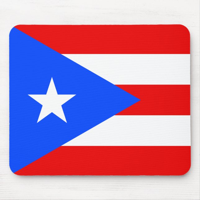 Puerto Rico Flag Mousepad (Vorne)