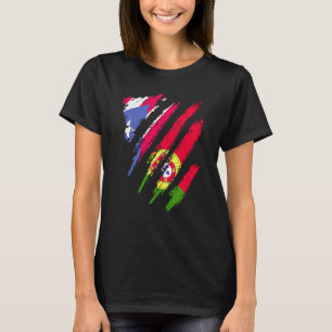 Puerto Rico Flag Portugal Grosses Patriot Country T-Shirt