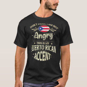 Puerto Rico Flag Souvenirs für Puerto Ricans Männe T-Shirt