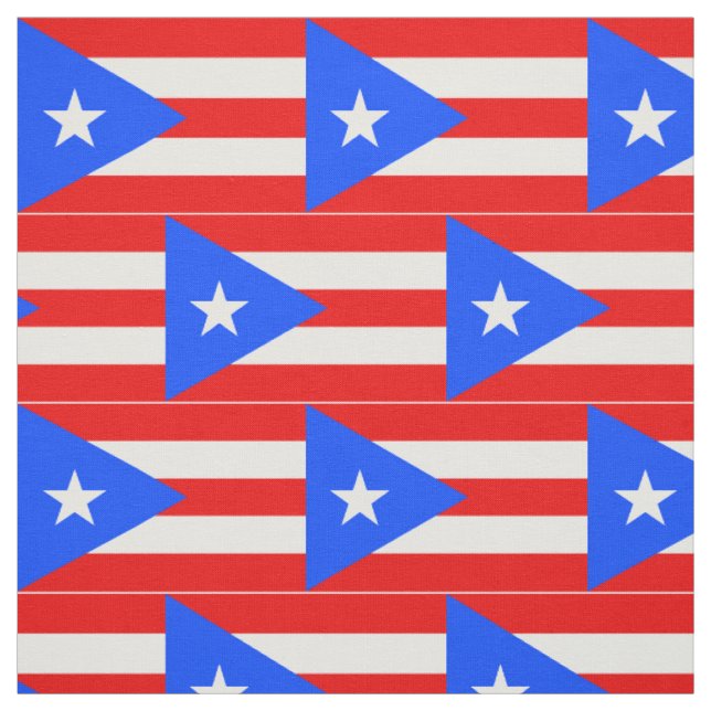 Puerto Rico Flag Stoff (Muster)