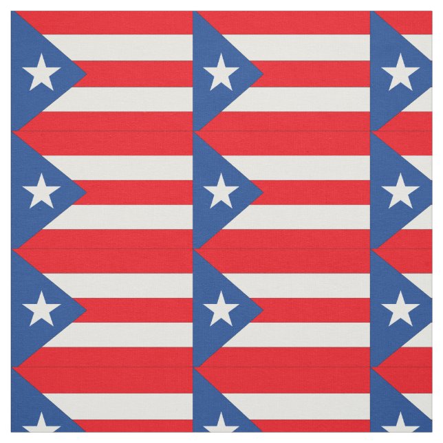 Puerto Rico Flag Stoff (Muster)