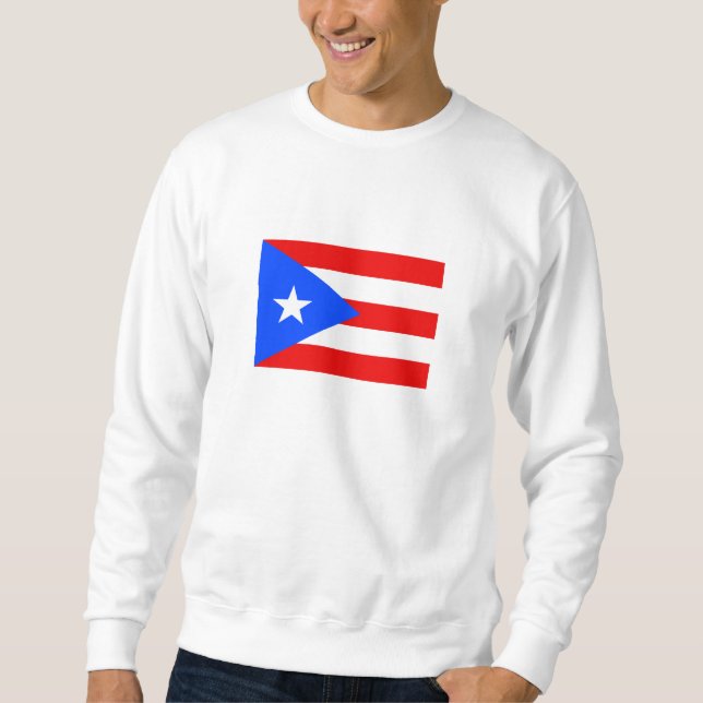 Puerto Rico Flag Sweatshirt (Vorderseite)