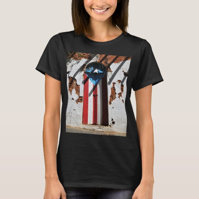 Puerto Rico Flag T-Shirt (Vorderseite)