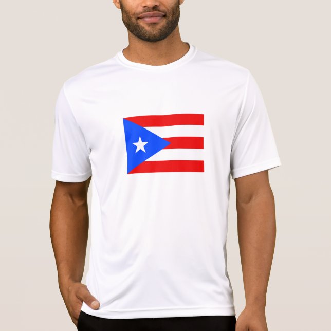 Puerto Rico Flag T-Shirt (Vorderseite)