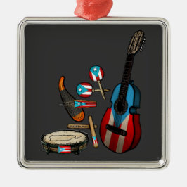 Puerto Rico Flag | Traditionelle Instrumente von B Ornament Aus Metall