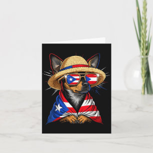 Puerto Rico-Flagge Boricua puerto-ricanische Flagg Karte