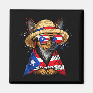 Puerto Rico-Flagge Boricua Puerto-ricanische Flagg Magnet