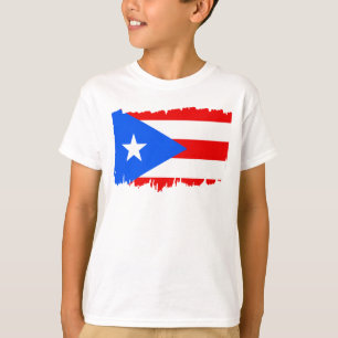 Puerto Rico Flagge Geschenk Fußball Fan Sport T-Shirt