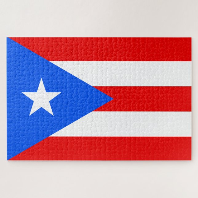 Puerto-Rico-Flagge (Puerto Rico) (Horizontal)