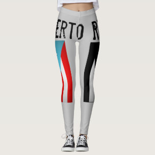Puerto-Rico-Flaggen  Leggings