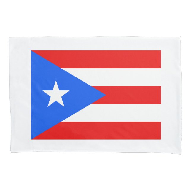 Puerto Rico Flaggenbenutzerfahne Kissenbezug (Vorderseite)