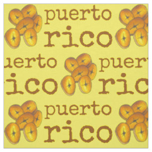 Puerto Rico Fried Plantains Tostones Küche Stoff