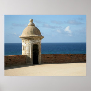 Puerto Rico Gerahmtes Foto Poster