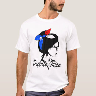 Puerto Rico Girl Puerto Rico Mujer Puertoriqueña T-Shirt