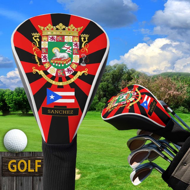 Puerto Rico Golf & Puerto Rico Flag / Patrioten Golf Headcover (Von Creator hochgeladen)