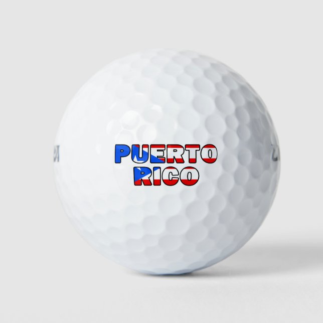 Puerto Rico Golfball (Vorderseite)
