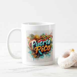 Puerto Rico Graffiti Vibes: Island Street Art Ed Kaffeetasse
