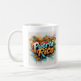 Puerto Rico Graffiti Vibes: Island Street Art Ed Kaffeetasse