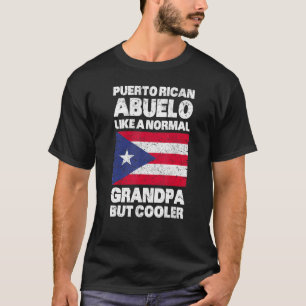 Puerto Rico Großvater Abuelo Puerto Rico Flag Puer T-Shirt