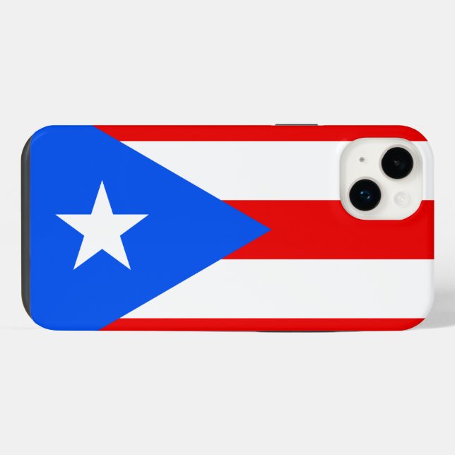 Puerto Rico iPhone 14 Plus Hülle (Rückseite (Horizontal))