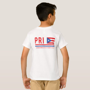 Puerto Rico ISO-Code Alpha 3 Design-T - Shirt