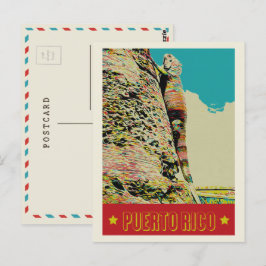 Puerto Rico, Karibik-Leguana Postkarte