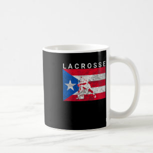 Puerto Rico Lacrosse Boricua Lax Goalie Kaffeetasse