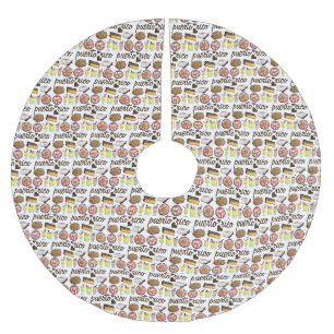 Puerto Rico Liebe Küche Puerto Rico Feinschmecker Polyester Weihnachtsbaumdecke