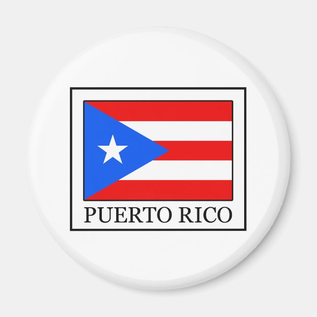 Puerto Rico Magnet (Vorne)