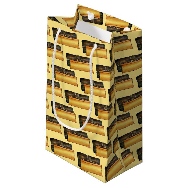 Puerto Rico Pasteles Savory Banana Leaf Cakes Kleine Geschenktüte (Vorderseite Schrägansicht)