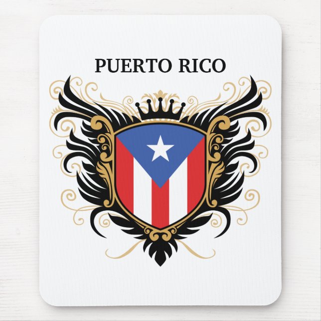 Puerto Rico [personifizieren Sie] Mousepad (Vorne)