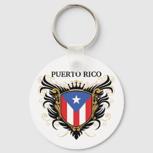 Puerto Rico [personifizieren Sie] Schlüsselanhänger