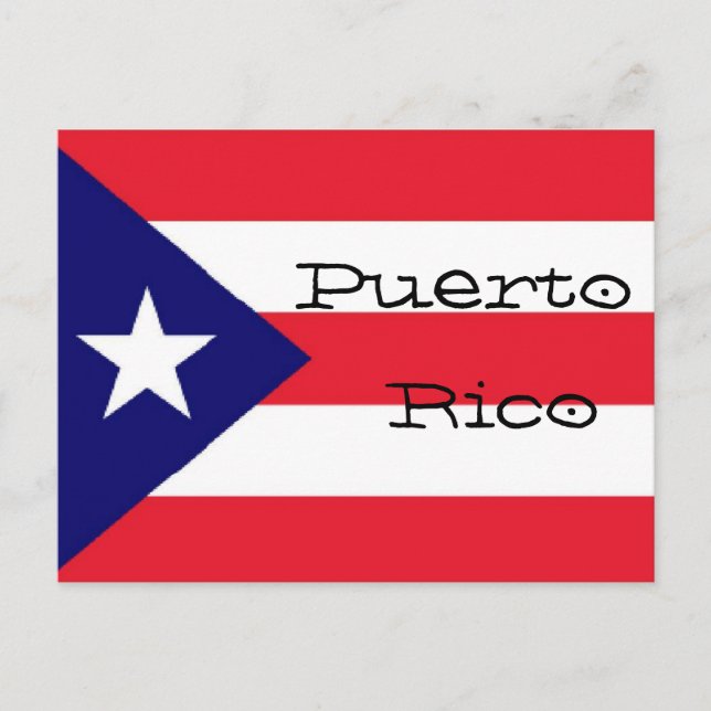 Puerto Rico Postcard Postkarte (Vorderseite)