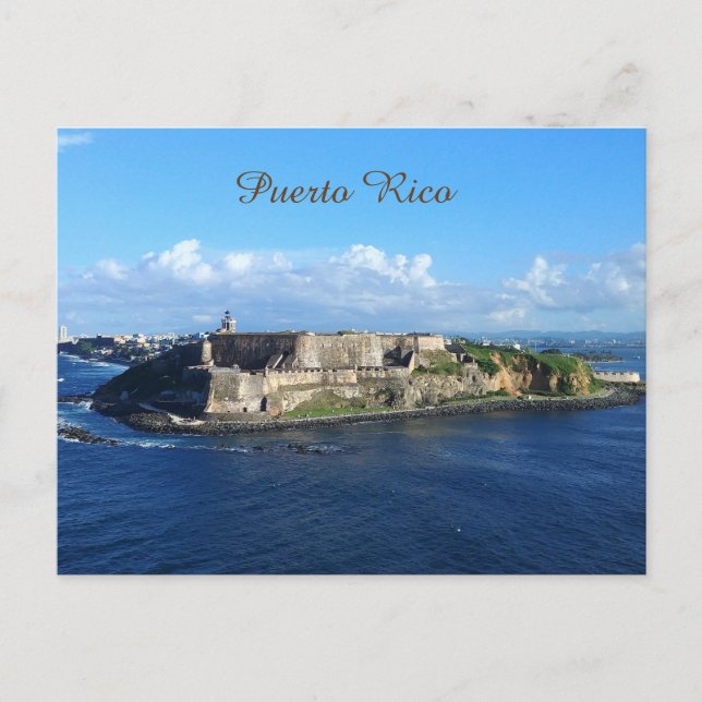 Puerto Rico Postcard Postkarte (Vorderseite)