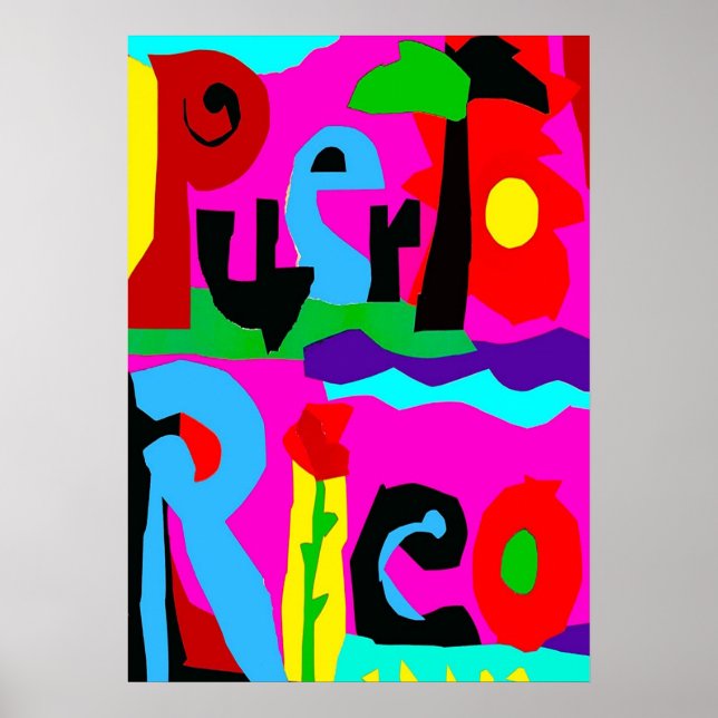 PUERTO RICO POSTER (Vorne)