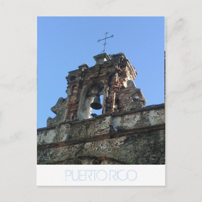 Puerto Rico Postkarte (Vorderseite)