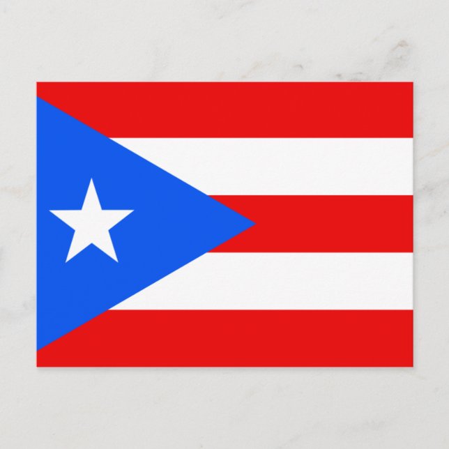 Puerto Rico Postkarte (Vorderseite)