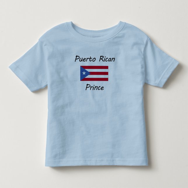 Puerto-Rico-Prinz Kleinkind T-shirt (Vorderseite)