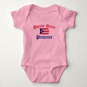 Puerto-Rico-Prinzessin Baby Strampler
