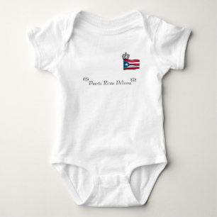 Puerto-Rico-Prinzessin Baby Strampler