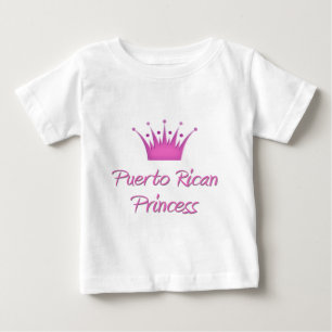 Puerto-Rico-Prinzessin Baby T-shirt