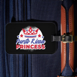 Puerto-Rico-Prinzessin Niedlich Boricua Girl Pride Gepäckanhänger