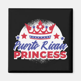 Puerto-Rico-Prinzessin Niedlich Boricua Girl Pride Magnet