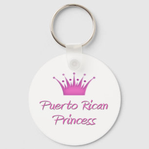 Puerto-Rico-Prinzessin Schlüsselanhänger