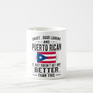 Puerto Rico Puerto Rican Roots Puerto Rico Flag Kaffeetasse
