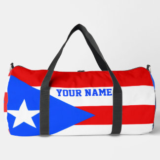 Puerto Rico puerto-ricanische Flagge Stadion Duffle Bag