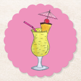 Puerto Rico Puerto Rico Piña Colada Cocktail Untersetzer
