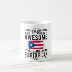 Puerto Rico Puerto Rico Roots Puerto Rico Flag Kaffeetasse