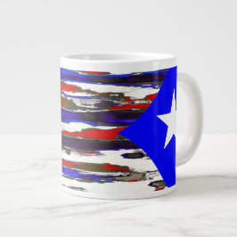 Puerto Rico / Puertorican Flag ~ 20oz Jumbo Tasse